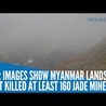 Landslide kills at least 160 jade miners in northern Myanmar