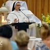 Siostra Wirginia Mielcarek w czasie jednej z konferencji.