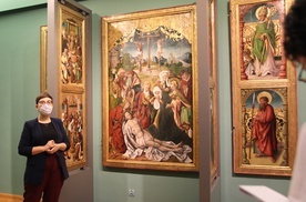 Matka Boża Bolesna, św. Katarzyna i współpraca muzeów