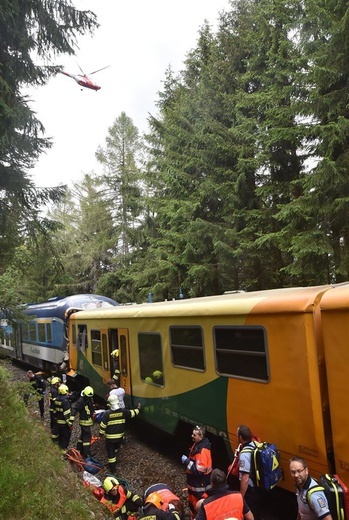 Katastrofa kolejowa w Czechach