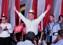 Andrzej Duda wygrał wybory prezydenckie wg wyników wstępnych, sondażowych