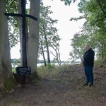 Krzyż na wyspie Rybaki