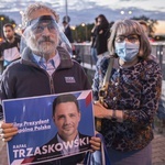 Wieczór wyborczy Rafała Trzaskowskiego