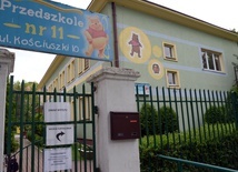 Przedszkole mieści się przy ul. Kościuszki.