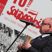 Wernisaż wystawy "Tu rodziła się Solidarność"