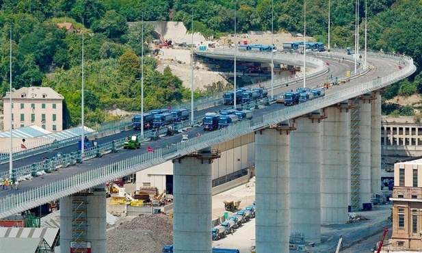 Włochy. Odbudowany most będzie nosił imię św. Jerzego