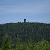 Wieża widokowa na Gorcu.