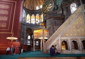 Pierwsze od niemal 90 lat modlitwy w meczecie Hagia Sophia