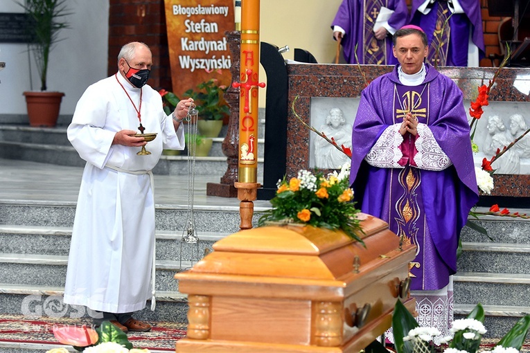 Pogrzeb Jana Kryśpiaka, szafarza i ojca kapłana