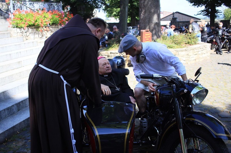 Pielgrzymka motocyklistów na Górę Świętej Anny