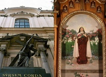 Obraz świętej karmelitanki wisiał w kościele Świętego Krzyża w Warszawie.