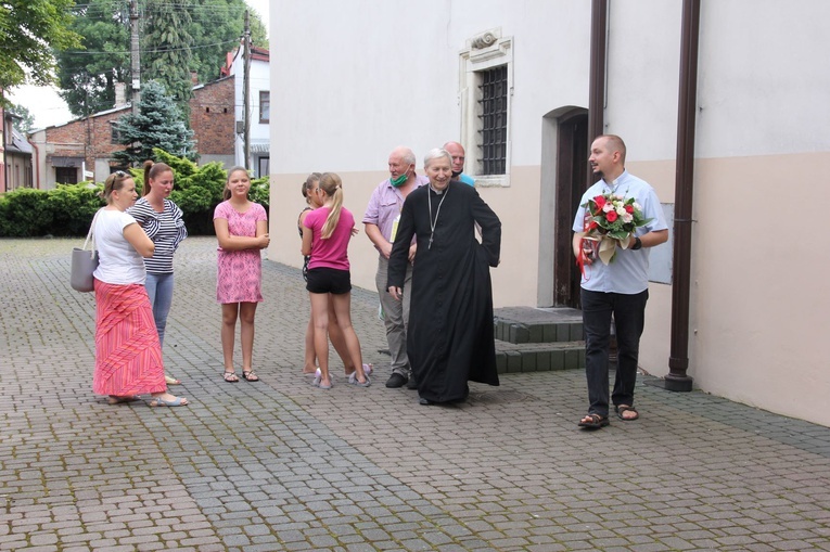 Krakowscy pielgrzymi w Wolbromiu