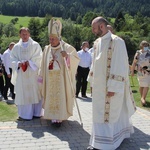 Stawisza. Poświęcenie pomnika i kaplicy św. Jana Pawła II