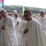 Stawisza. Poświęcenie pomnika i kaplicy św. Jana Pawła II
