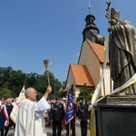 Poświęcenie pomnika św. Jana Pawła II w Szlichtyngowej