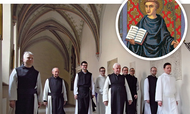 Cystersi z Krakowa-­Mogiły w XXI wieku naśladują sposób życia św. Bernarda z Clairvaux.