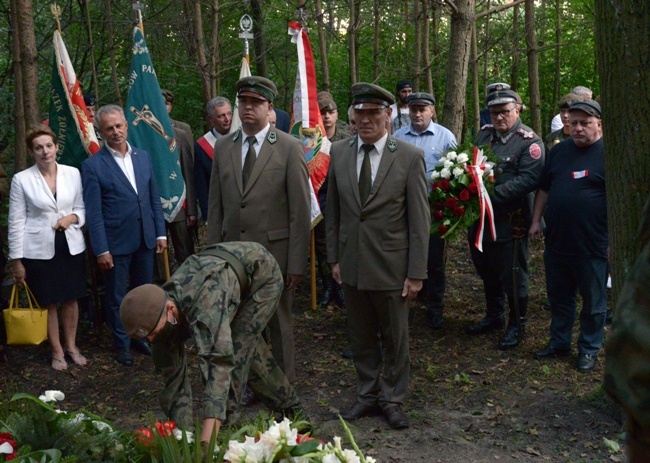 Uroczystość 70. rocznicy śmierci "Drągala"