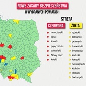 Ministerstwo zdrowia: powiat rybnicki wchodzi do żółtej strefy. Pszczyna, Żory i Ruda Śląska bez obostrzeń