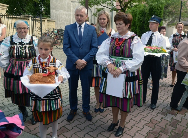 Dożynki w opoczyńskiej kolegiacie