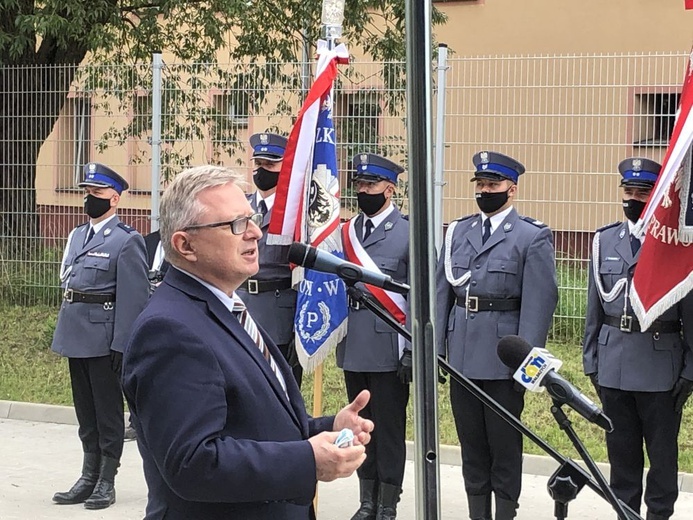 Poświęcenie Komisariatu Policji w Szczawnie-Zdroju