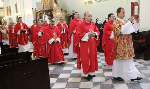 Tegoroczne uroczystości ku czci św. Melchora odbyły się oddzielnie - po obu stronach Olzy. Na zdjęciu - w kościele św. Marii Magdaleny.