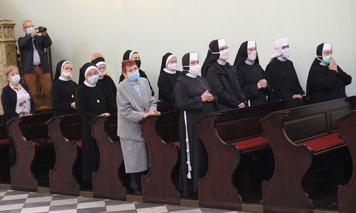 Cieszyńskich sióstr elżbietanek i boromeuszek nigdy nie brakuje na uroczystościach diecezjalnych ku czci św. Melchiora.