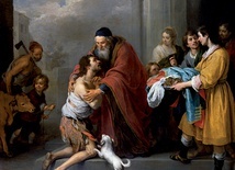 Bóg daje człowiekowi najpiękniejszy przykład wybaczania. Ukazuje to „Powrót syna marnotrawnego”,  obraz Bartolomé Estebana Murillo.