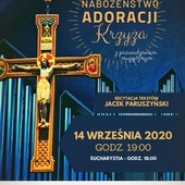 Zaproszenie na adorację krzyża