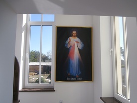 Obraz Jezusa Miosiernego w kościele w Kodymie.
