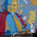 Papieski mural
