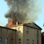 Pożar szkoły katolickiej w Lublińcu