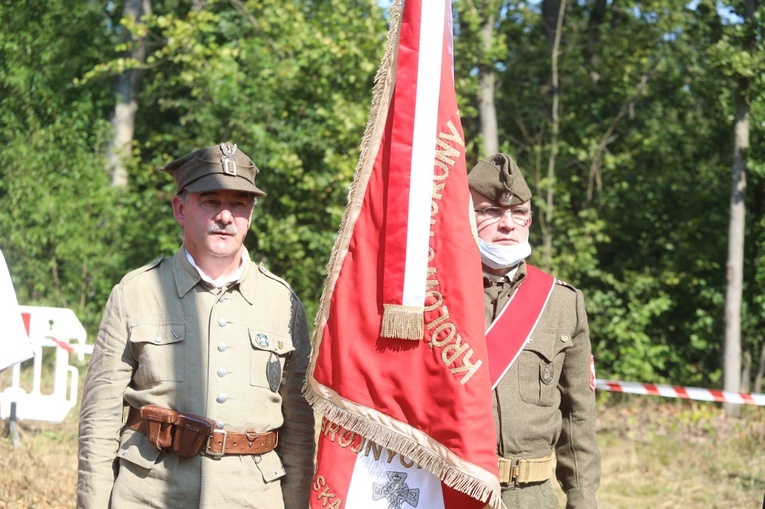 Uroczystość 74. rocznicy wymordowania partyzantów "Bartka" w Starym Grodkowie - 2020