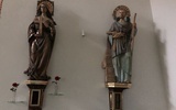 Św. Rita i św. Józef w michalickiej świątyni.