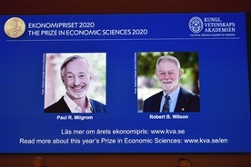 Laureaci Nagrody Nobla za rok 2020 w dziedzinie ekonomii