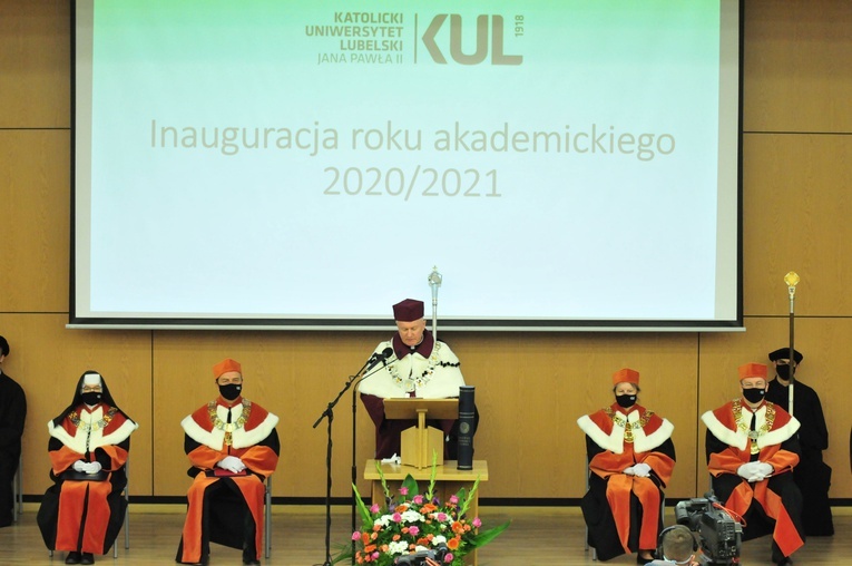 Inauguracja roku akademickiego 2020/2021 na KUL