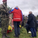 Poświęcenie pomnika por. Stanisława Kopika "Zemsty" na Zapolance w Złatnej