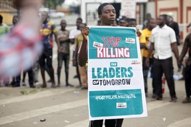 Demonstracje w Nigerii
