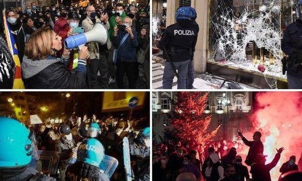 Zamieszki, protesty i akty wandalizmu trwają w całym kraju.