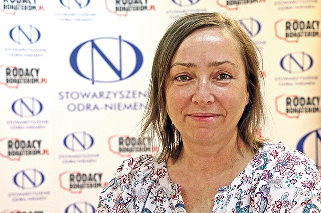 ▲	– Chcemy,  aby społeczeństwo wyraźniej dostrzegało naszą pracę  z kombatantami  i edukację historyczną – mówi Ilona Gosiewska.