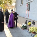 Odsłonięcie tablic pamiątkowych na cmentarzu w Żabnie