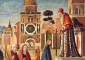 Vittore Carpaccio (1465–1520) „Ofiarowanie Maryi w świątyni”.