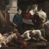 Jacopo Bassano, Bogacz i Łazarz.