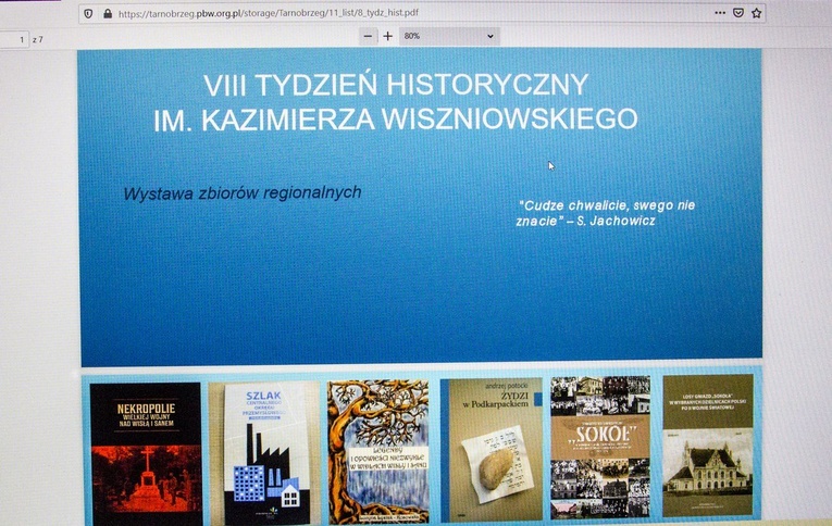 Tarnobrzeg. Tydzień Historyczny online