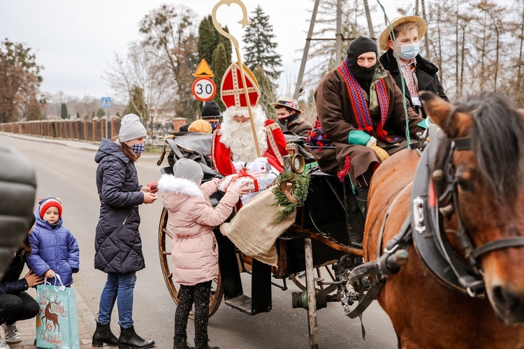 Orszak św. Mikołaja w Krzczonowie