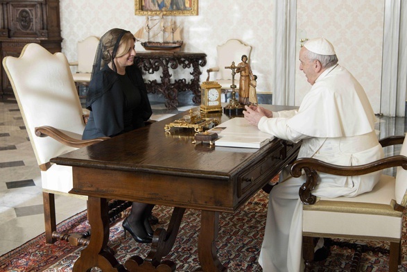 Prezydent Słowacji u Papieża