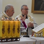 Przasnysz. Bp Marcinkowski w sanktuarium Matki Bożej