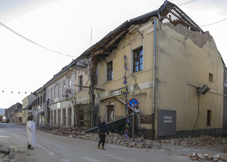 Chorwacja: Rano znów zatrzęsła się ziemia