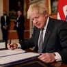 Brytyjski premier Boris Johnson oficjalnie podpisał umowę handlową z UE