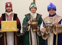 Trzej tegoroczni królowie z Aleksandrowic: Marek Klimek, Łukasz Szymkowiak i Marek Labudda.
