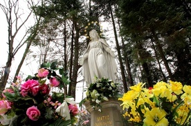 Figura Matki Bożej na Górze Parkowej ma już ponad 150 lat.